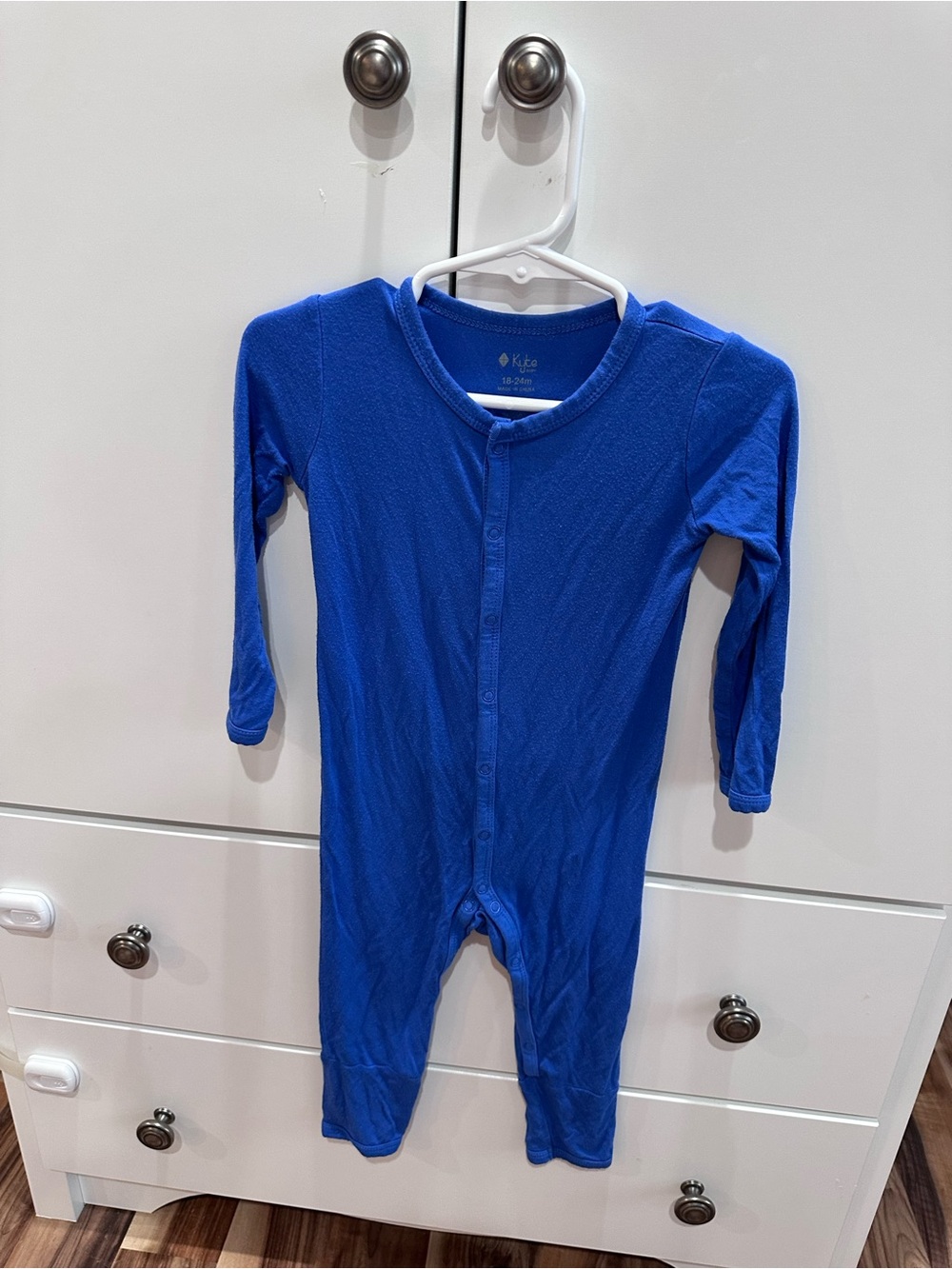 Kyte BABY Royal Blue Snap-Front One-Piece